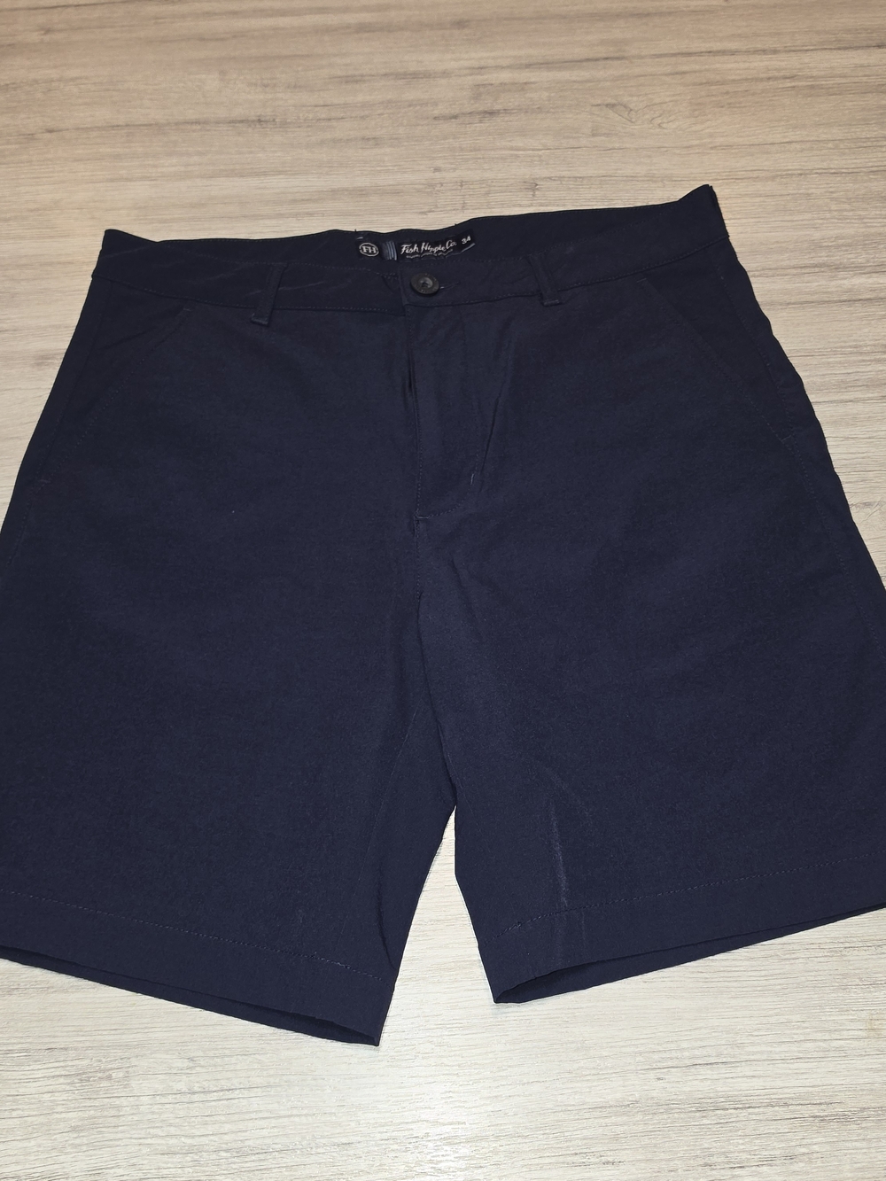 Fish Hippie Co Performance Drift Shorts Men's Navy Size 34